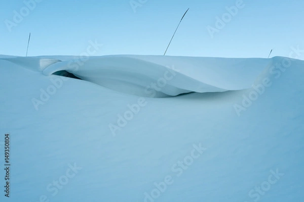 Fototapeta Zen Snowdrift