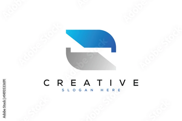 Fototapeta simple s logo vector template