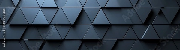 Fototapeta Abstract geometric triangles