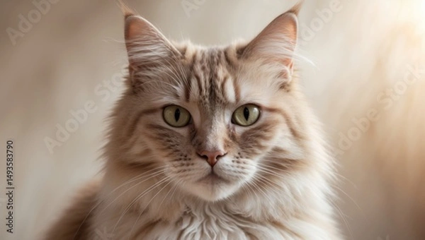 Obraz Image of a lovely young feline