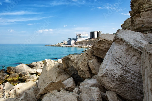 Obraz Hotel by the sea.