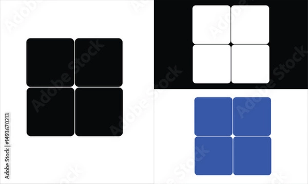 Obraz Computer Window Icon - Vector Illustration