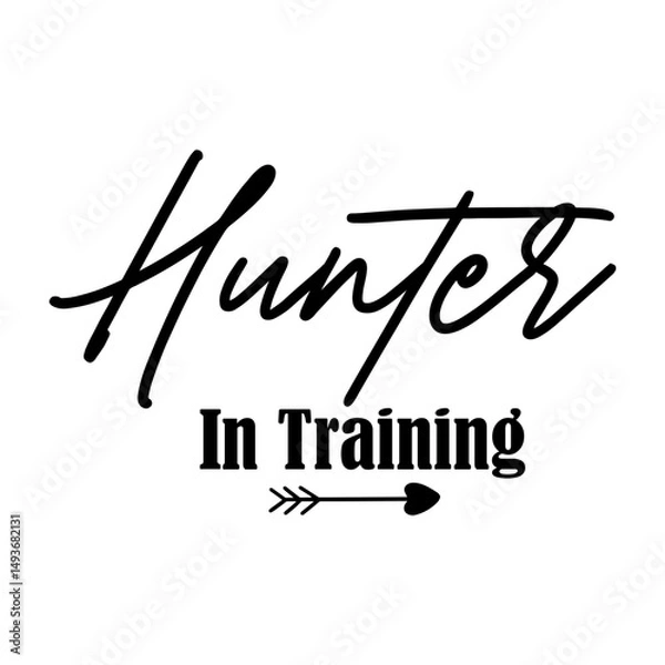 Obraz Hunter In Training SVG 