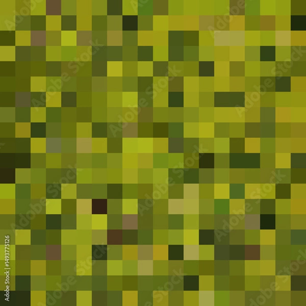 Obraz Colorful abstract mosaic background. Pixel effect. Camo and camouflage.