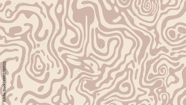 Fototapeta Vector abstract background for banners. Chaotic lines on a light background.