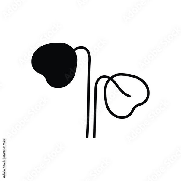 Fototapeta Cress Vector icon