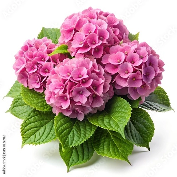 Obraz pink hydrangea flowers