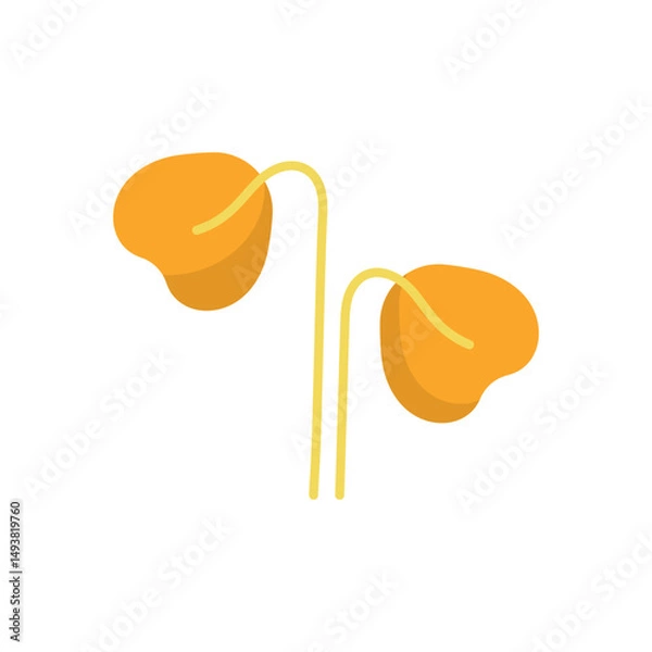 Obraz Cress Vector icon