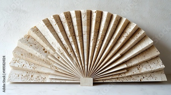 Obraz Decorative stone fan