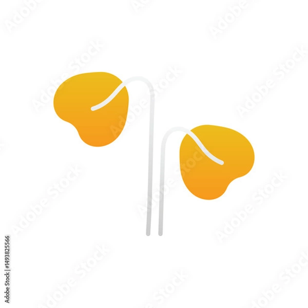 Fototapeta Cress Vector icon