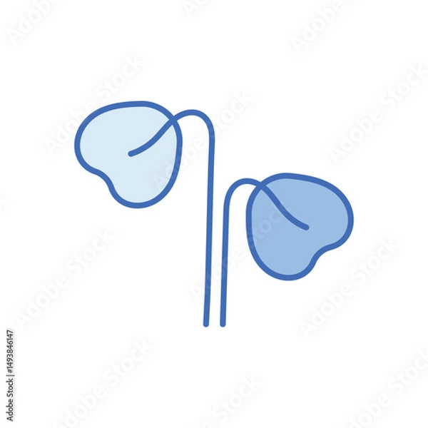 Fototapeta Cress Vector icon