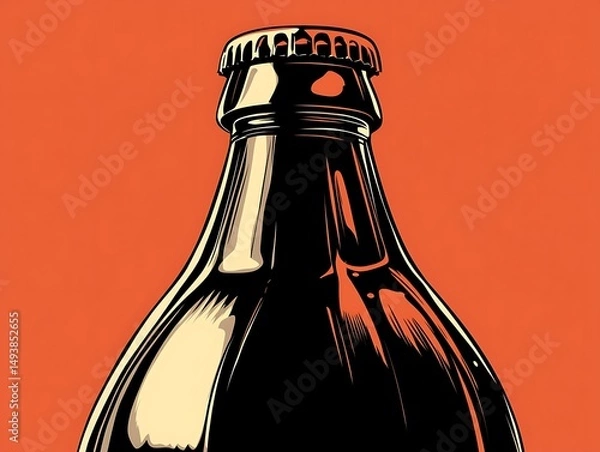 Obraz Close-up bottle cap