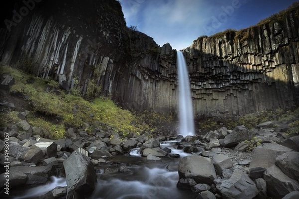 Obraz Svartifoss