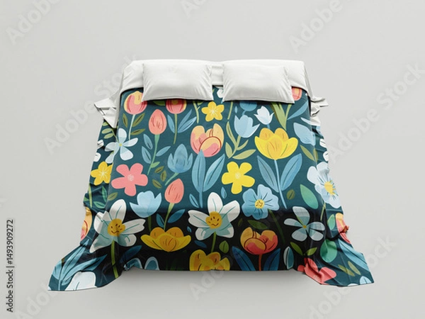 Obraz Bed Cover Design
