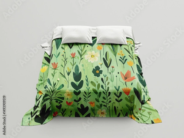 Obraz Bed Cover Design