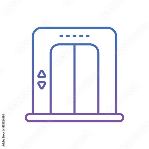 Obraz Elevator Vector icon