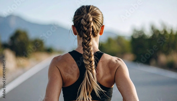 Obraz Frau beim Joggen