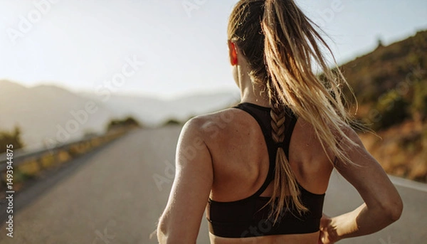 Obraz Frau beim Joggen