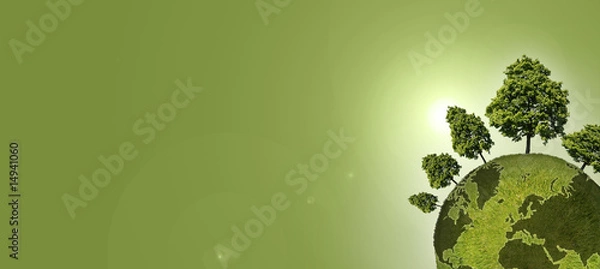 Fototapeta Grüne Welt