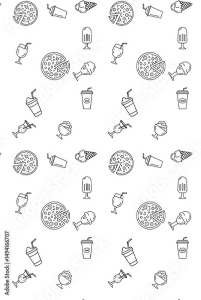 Obraz set of doodle speech bubbles