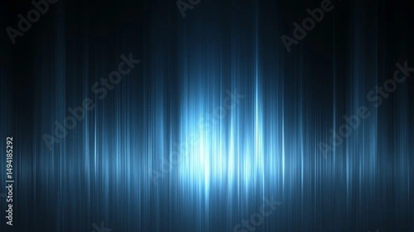 Obraz Light Blue Digital Abstract Background with Subtle Gradient, Minimalistic Design with Clean Space for Text