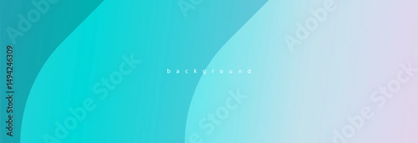 Obraz Abstract modern blue background. vector.