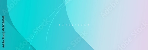 Obraz Abstract modern blue background. vector.