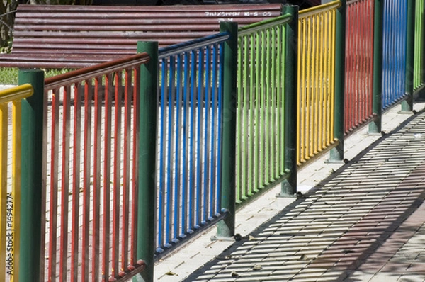 Obraz la valla del parque