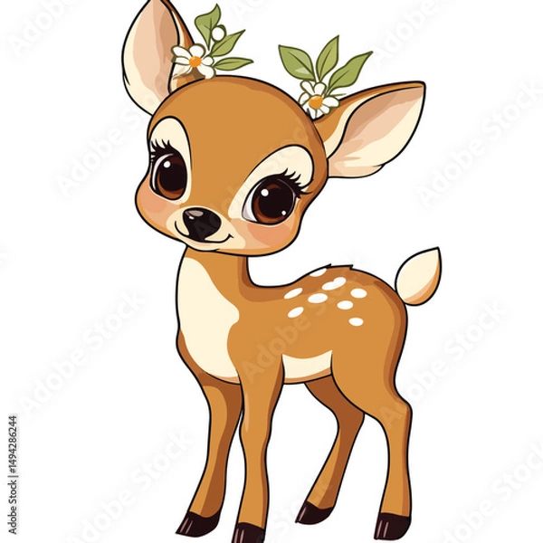 Obraz deer clip art