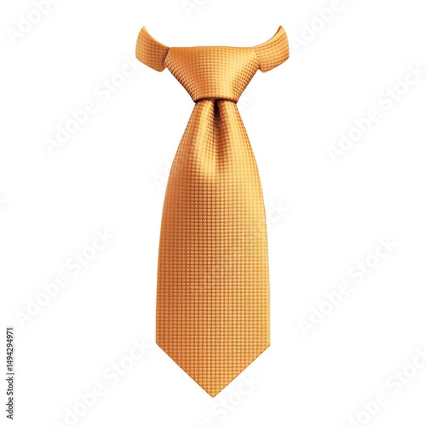 Obraz Formal tie isolated on transparent background 