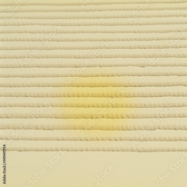 Obraz Close-up of textured beige surface with yellow highlight.