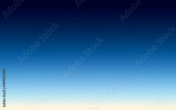 Obraz Dark blue to light blue gradient background.