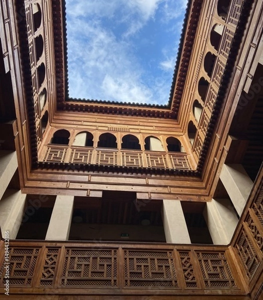 Fototapeta Riad no Marrocos 