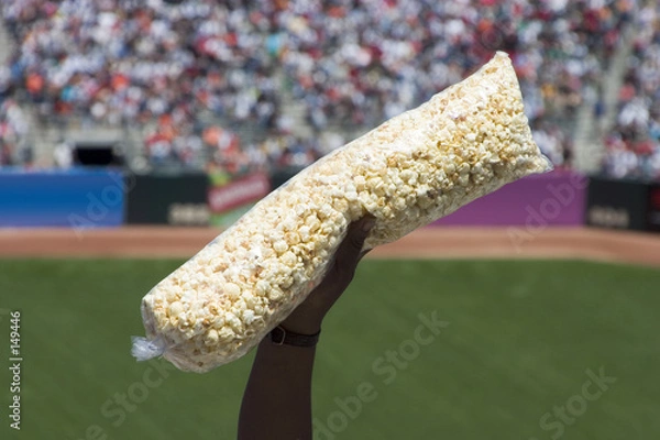 Fototapeta popcorn at the game