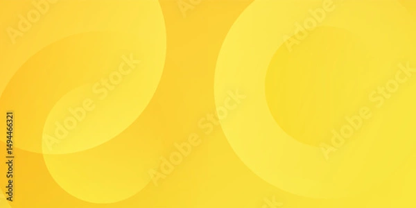 Fototapeta abstract yellow background with circular swirl patterns and soft gradients. modern trendy design in Vector Illustration