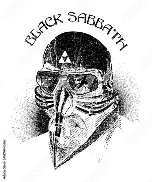 Obraz skull and crossbones