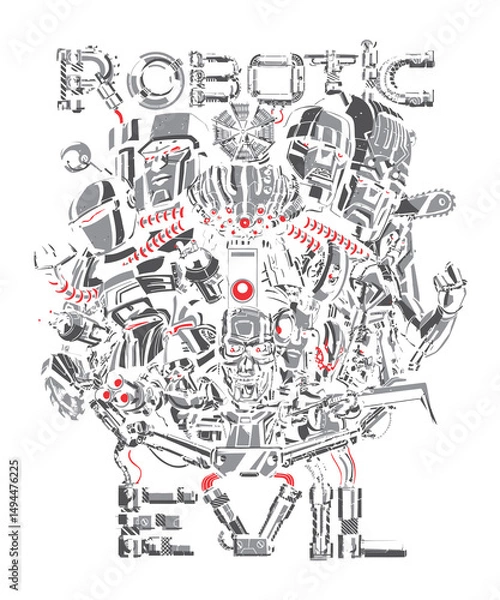 Obraz social network concept