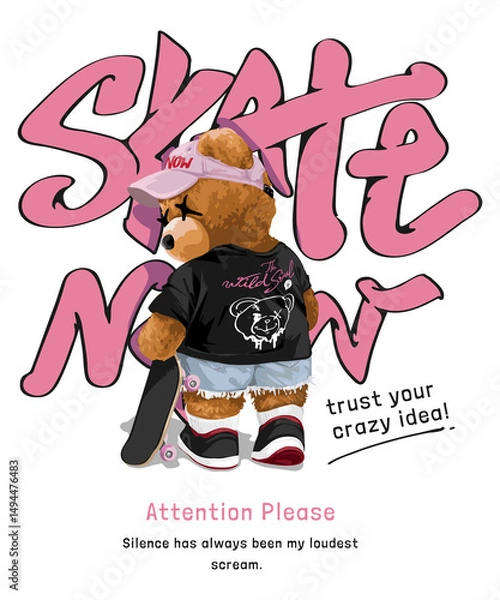 Obraz big scary bear 012