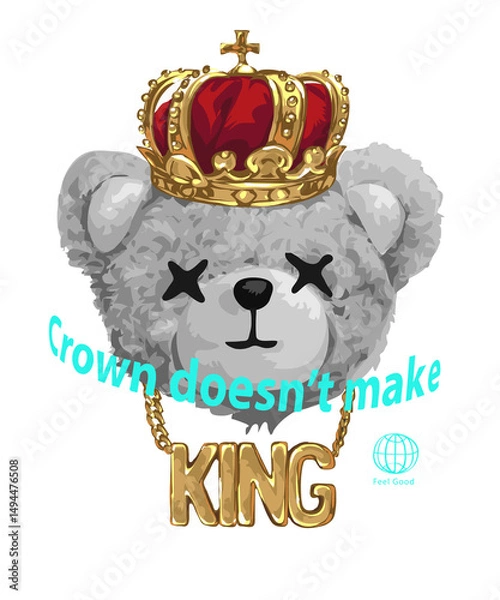 Obraz big scary bear 011