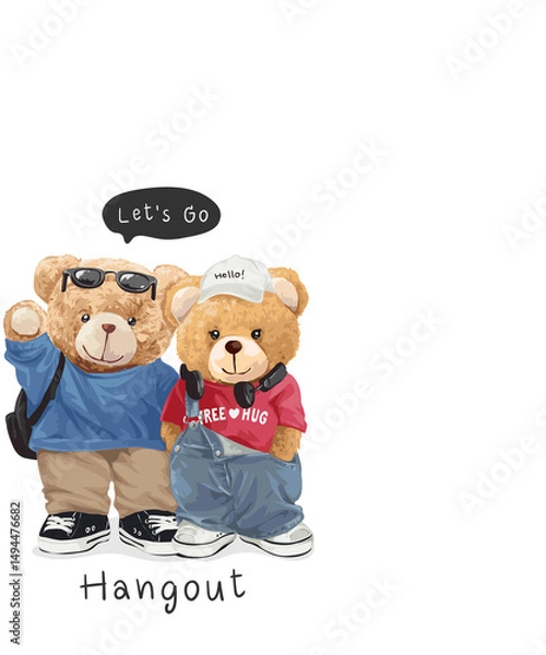 Obraz big scary bear 006