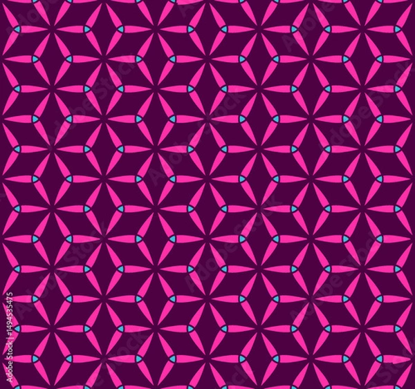 Fototapeta 麻の葉 1-2