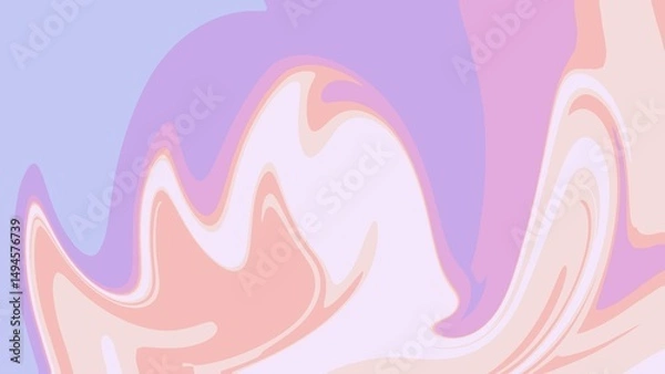 Fototapeta Pastel Abstract Gradient and Fluid Backgrounds Set | Pastel Liquid Marble Background