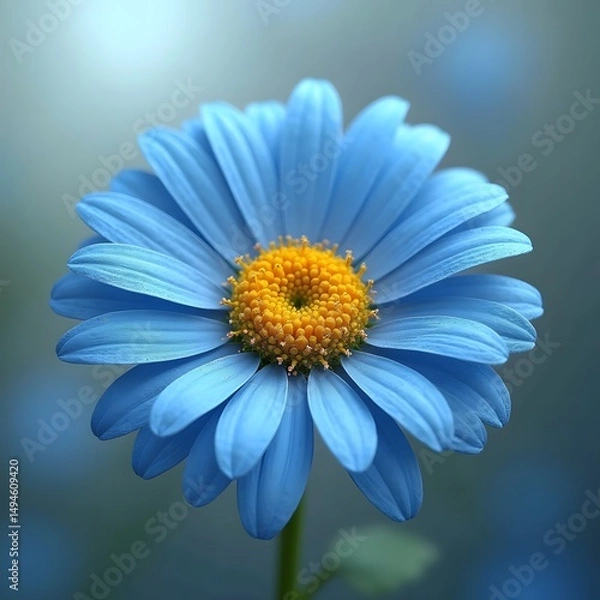 Obraz Daisy on blue background