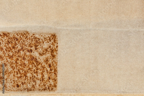 Fototapeta Old blank paper texture. Grunge background with space for text or image