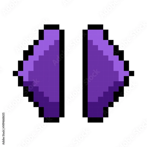 Obraz Pixel Game UI Element that Enhance Interactive Design Experiences