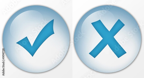 Obraz button, icon, web button, true, false, right