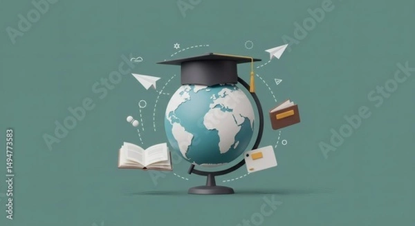 Obraz Global Education  A World of Learning and Opportunities