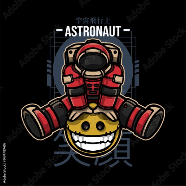 Obraz Vector Atronaut