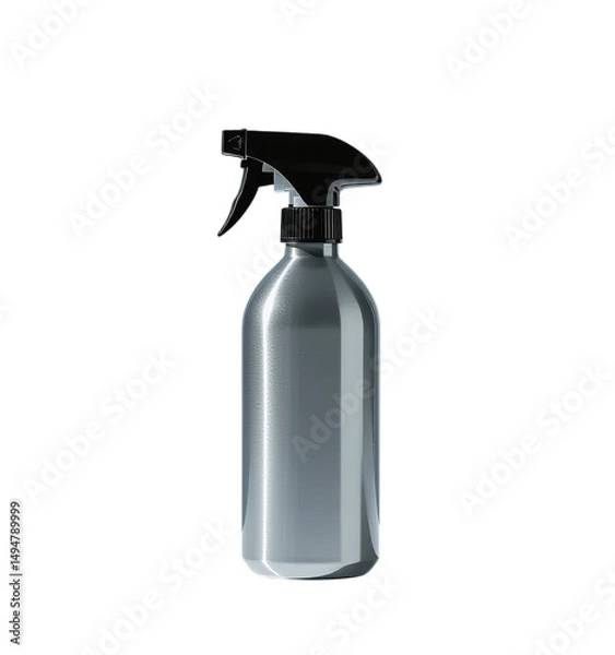 Fototapeta Spray Bottle, Isolated Transparent Background, Modern Design Element