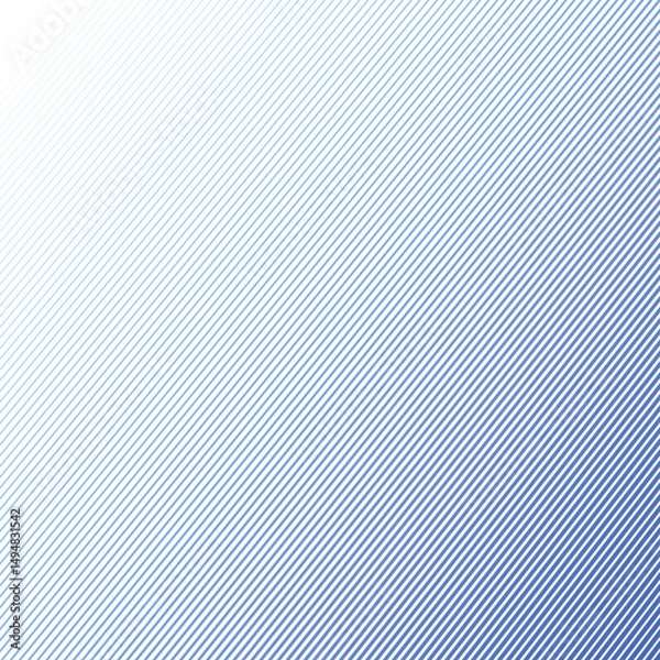 Fototapeta Blue stripes line pattern with gradient for fabric style